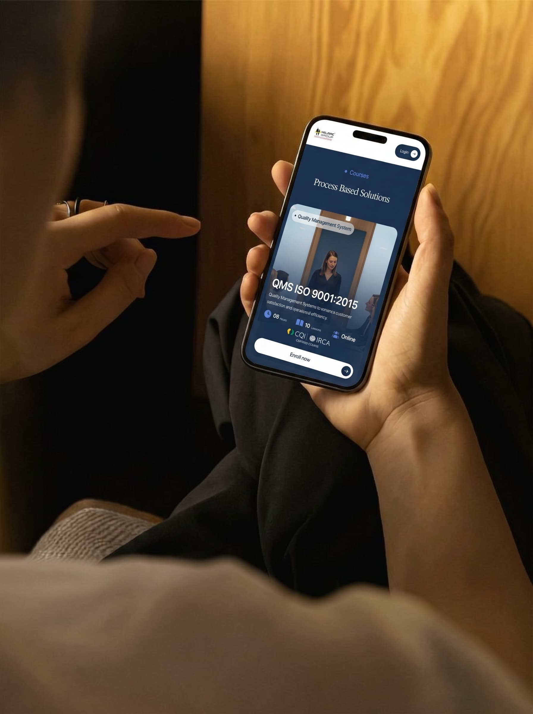Kelmec mobile homepage