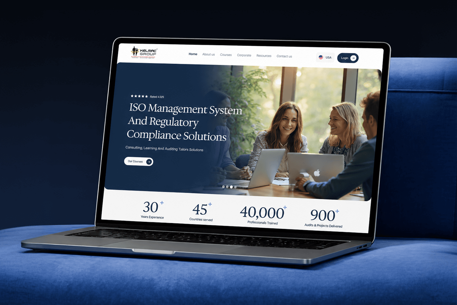 Kelmec website transformation